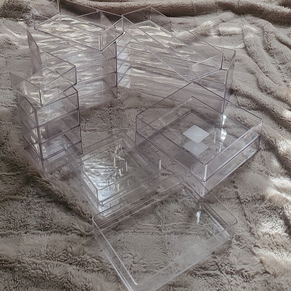 Made By Design Clear Stackable Organizers 20pcs